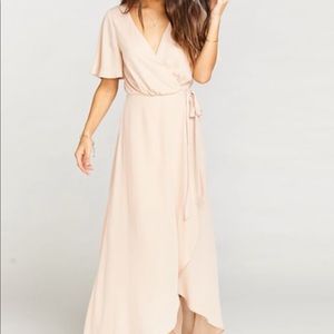 Show Me Your Mumu Blush Bridesmaid Dress, Size XS, worn once